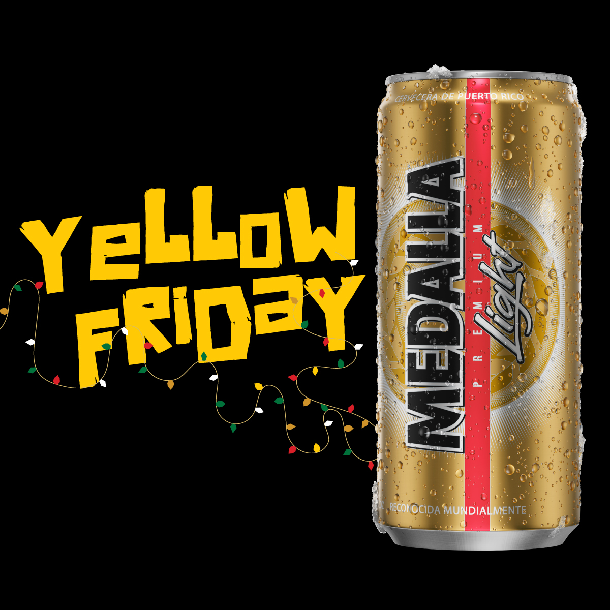 Medalla Light® | Yellow Friday + Christmas Block Friday | Medalla Light
